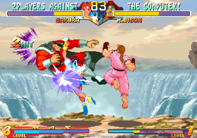 Street Fighter Alphat samaan pakettiin