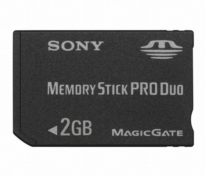 Sonylta kahden gigan Memory Stick PSP:lle