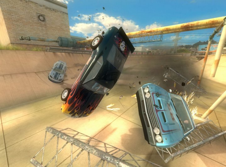 Kuvia toukokuussa julkaistavasta FlatOut 2:sta