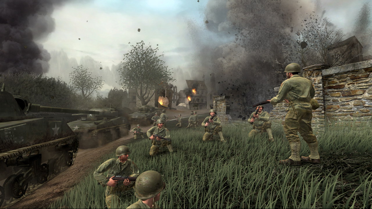 Call of Duty 3:n PS3-kuvastoa