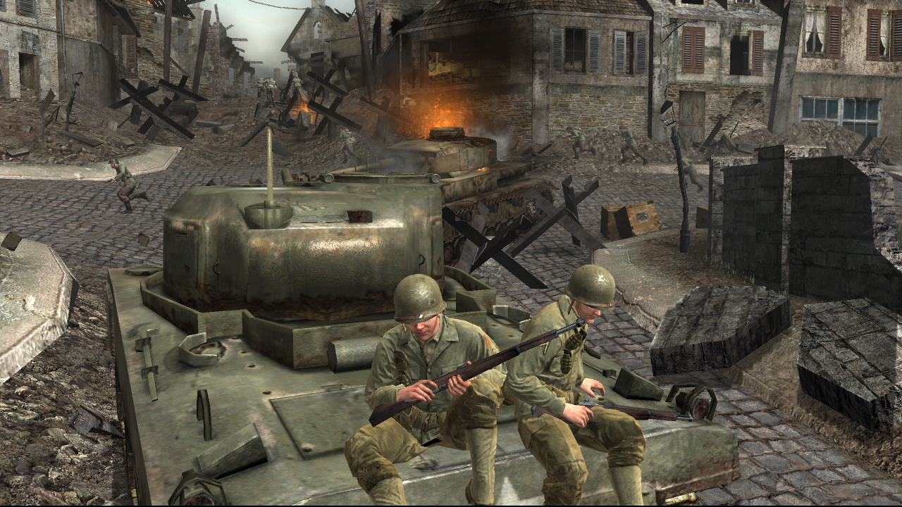 Call of Duty 3:n PS3-kuvastoa