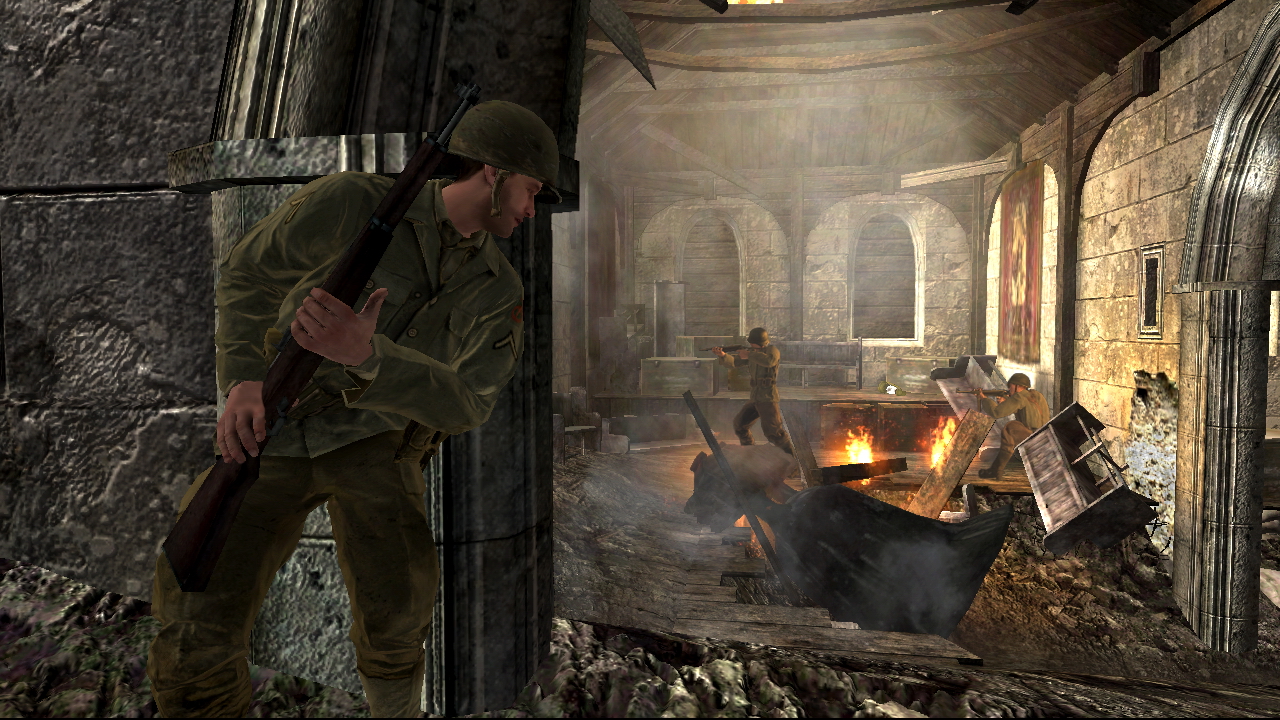Call of Duty 3:n PS3-kuvastoa