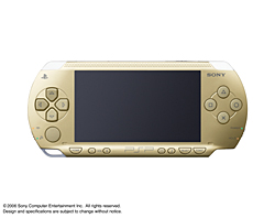 PSP silataan kultasävyin