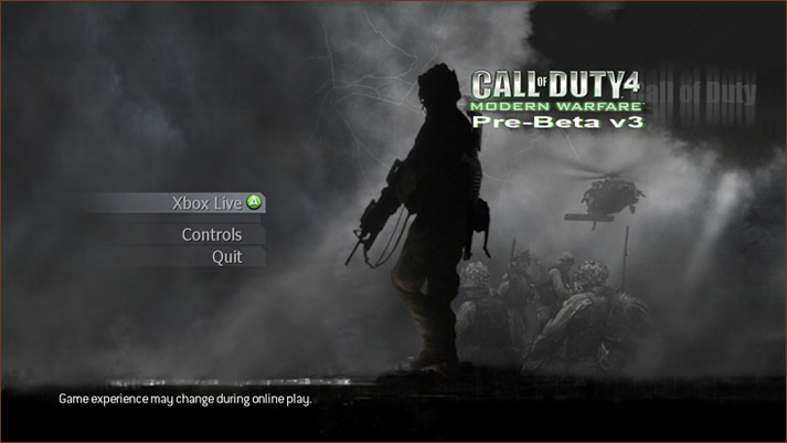 Lisätietoa Call of Duty 4:n moninpelitestistä