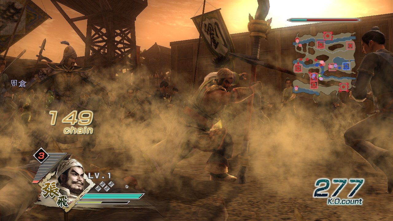 Dynasty Warriors 6 ei anna etumatkaa PS3:lle
