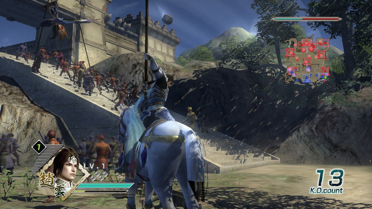Dynasty Warriors 6 ei anna etumatkaa PS3:lle
