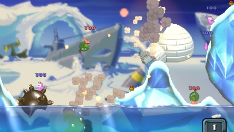 Lataa Worms: Open Warfare 2 -PSP-demo