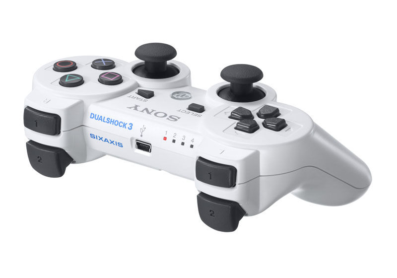 Japanilaisille valkea PS3 ja tärinäohjain