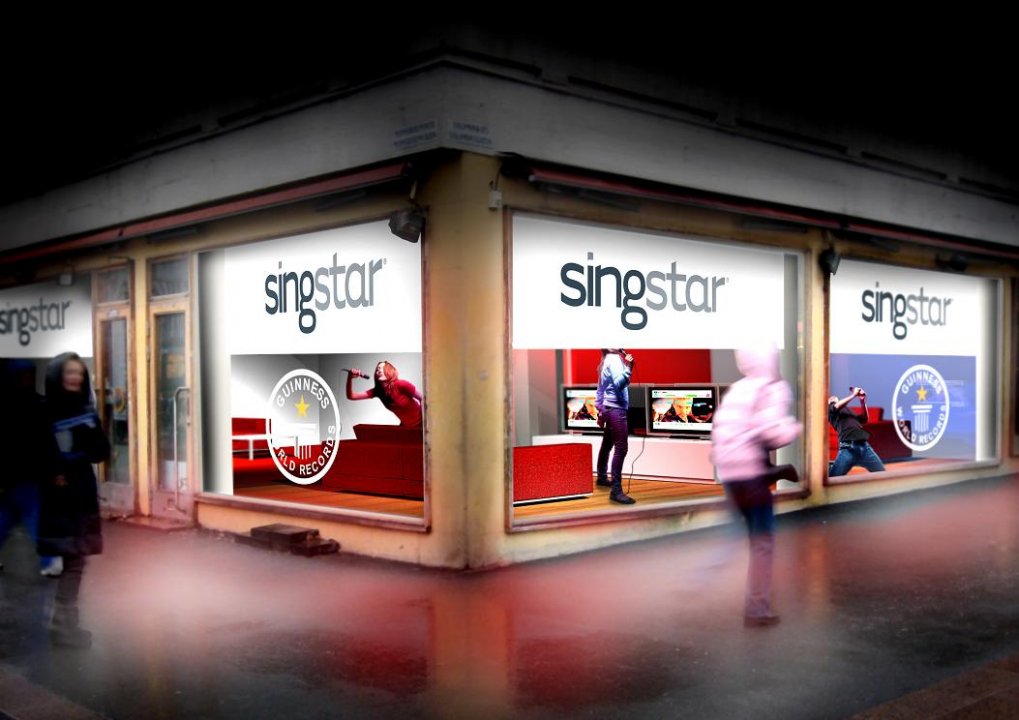 SingStar pyrkii maailmanennätykseen Lasipalatsissa