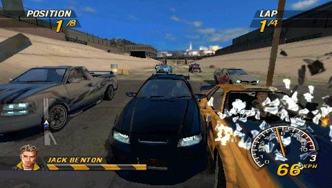PSP:n FlatOut maaliskuussa