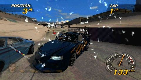 PSP:n FlatOut maaliskuussa