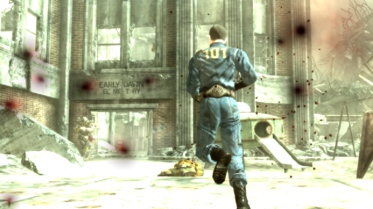 Fallout 3:n maailma Oblivionia pienempi