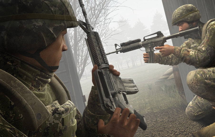 Operation Flashpoint 2 kuvallisen realismin lähteellä