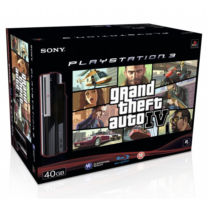 Sony paljasti PS3:n GTA IV -bundlen virallisesti