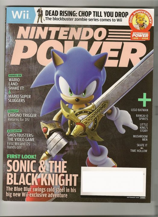 Sonic tarttuu miekan kahvaan