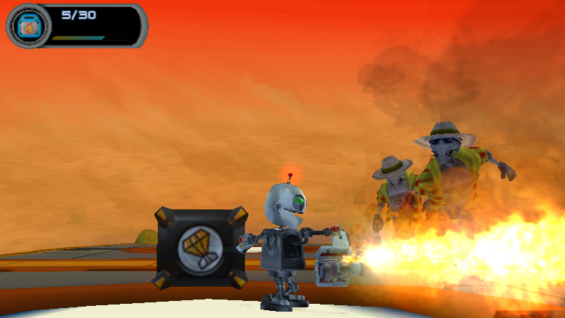 PSP:n Clank kääntyy PS2:lle