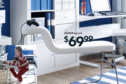 Ikealta apua rasittuneille pelaajille