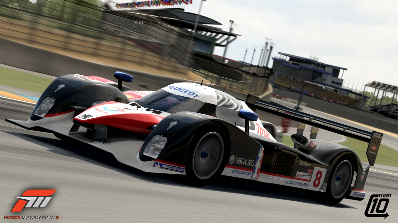 Le Mans -autoilua Forza 3:ssa