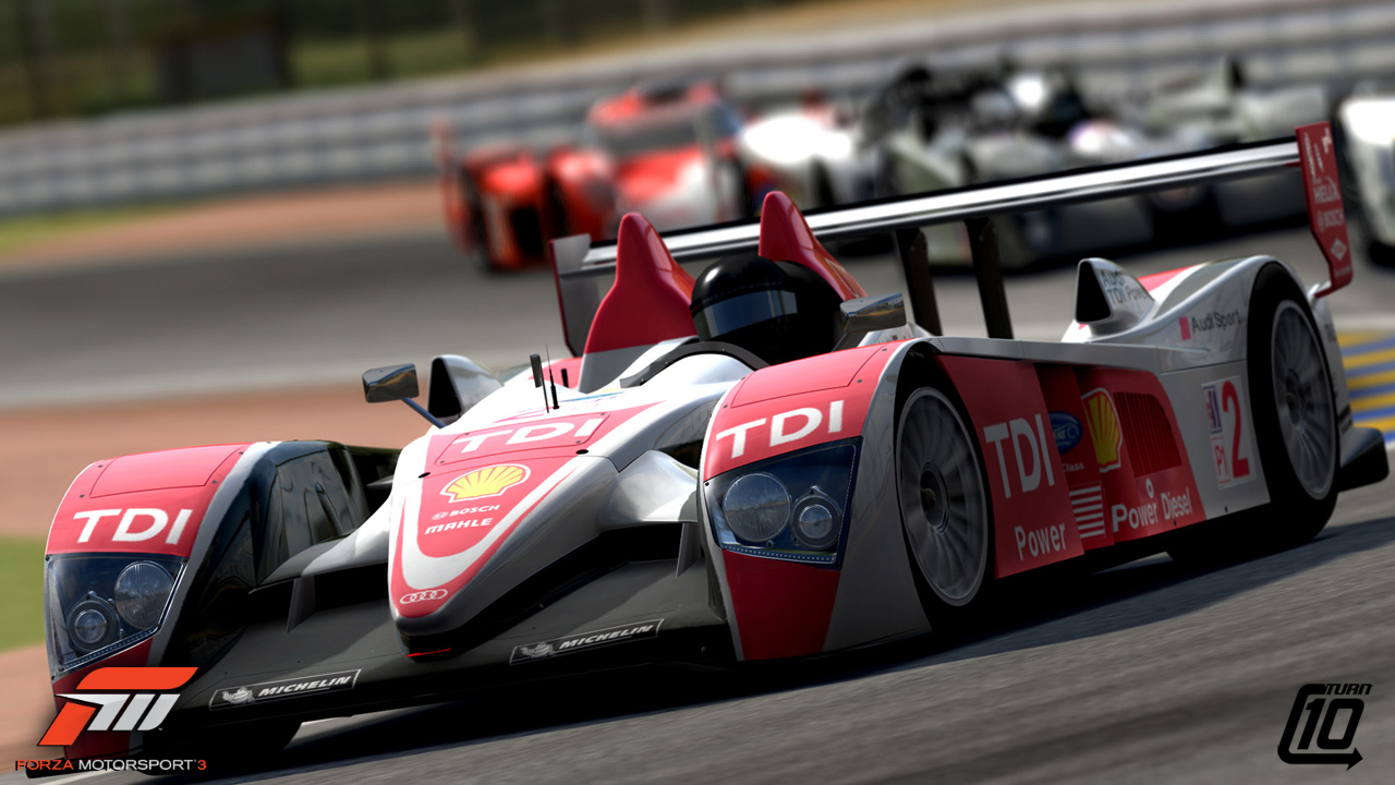 Le Mans -autoilua Forza 3:ssa