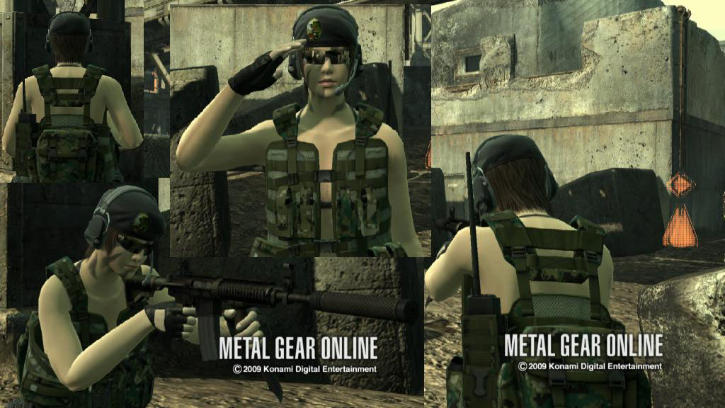 Metal Gear Online typyt nyt bikinitopeissa