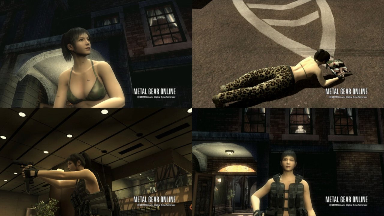Metal Gear Online typyt nyt bikinitopeissa