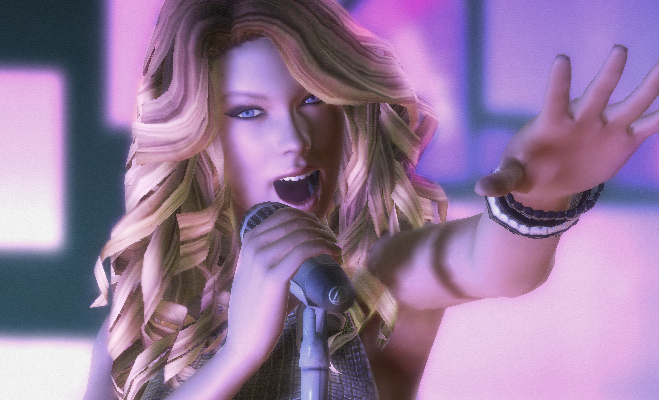 Taylor Swift laulaa Band Heron demossa