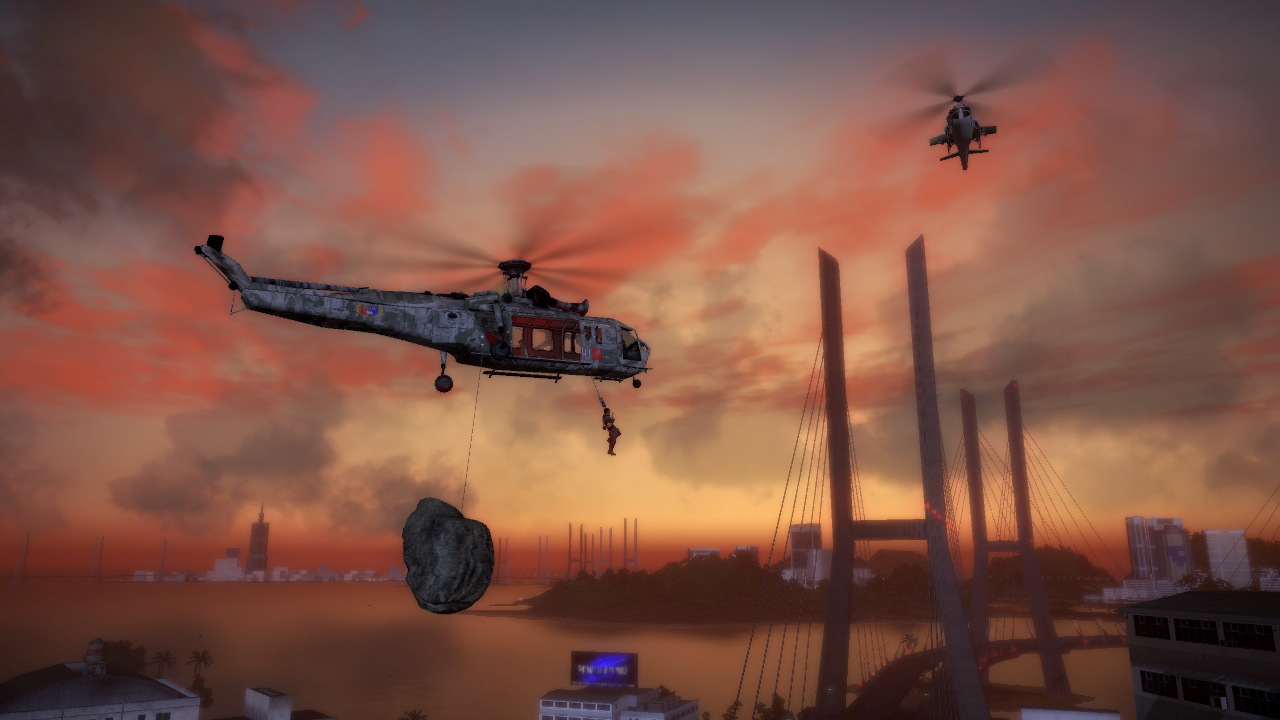 PS3:n Just Cause 2:een lisäominaisuuksia