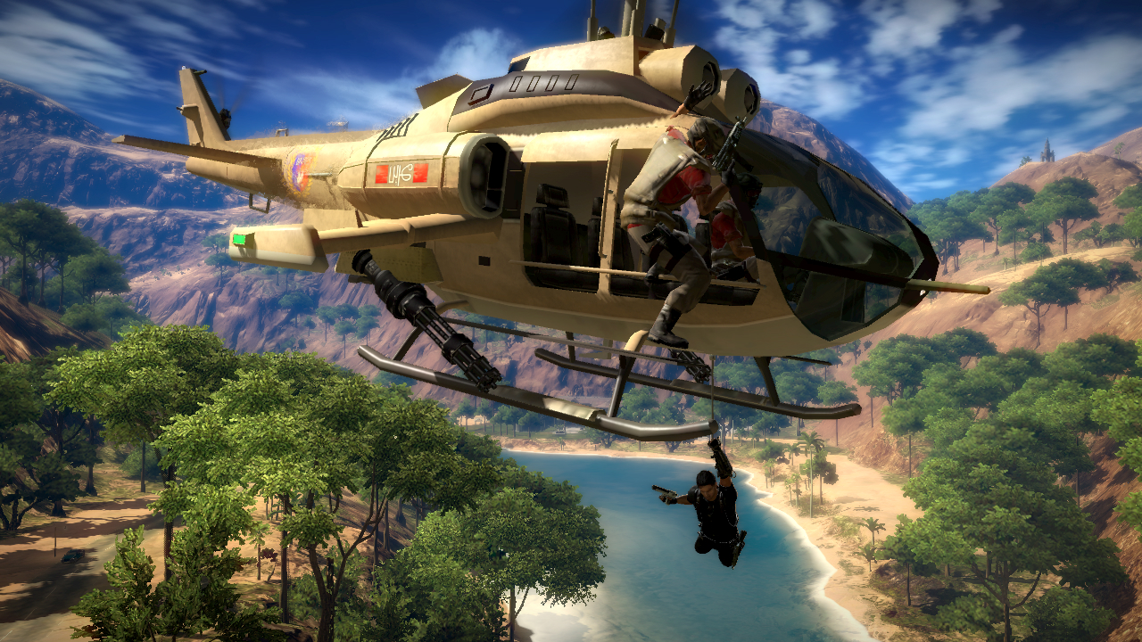 PS3:n Just Cause 2:een lisäominaisuuksia
