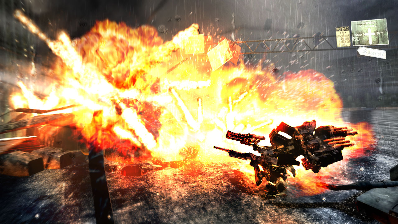 Kuvia Armored Core 5:stä