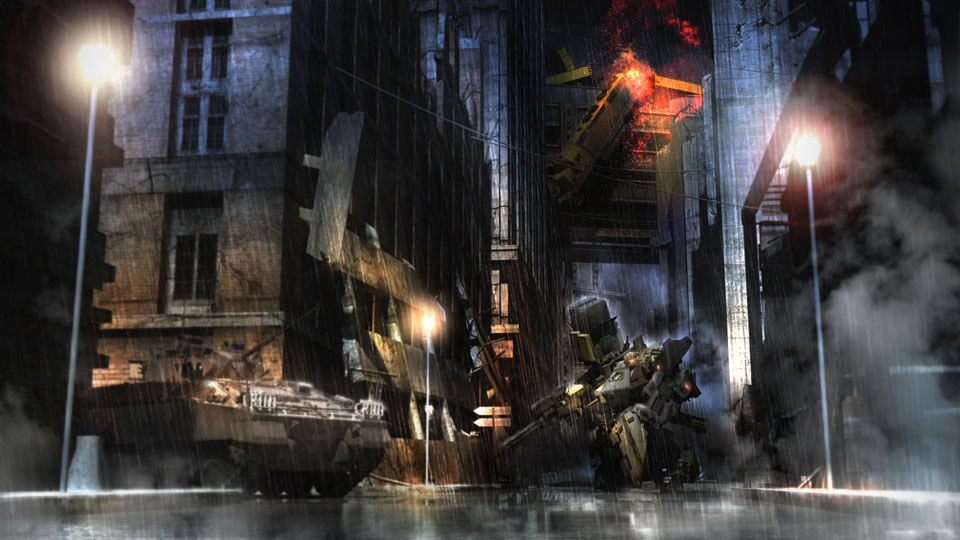 Kuvia Armored Core 5:stä