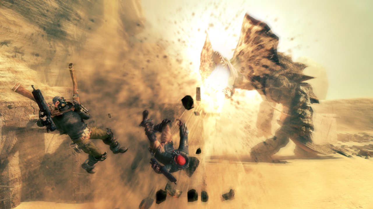Rinnat hyllyvät hidastettuna Lost Planet 2:ssa