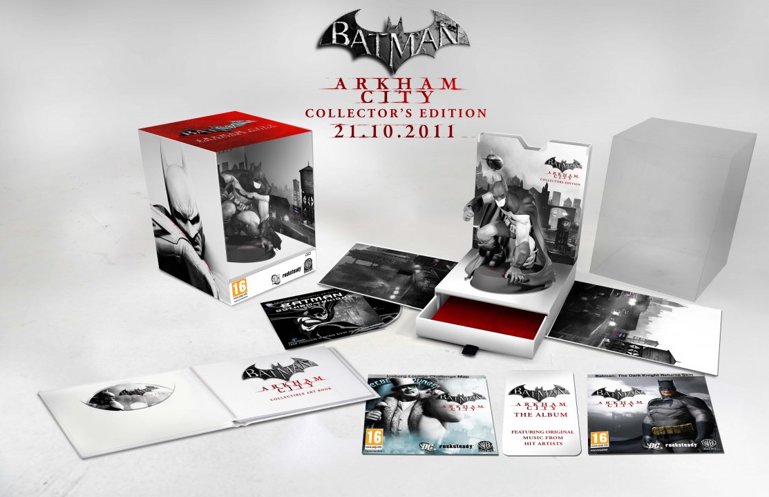 Batman: Arkham Cityn keräilyversion sisältö julki