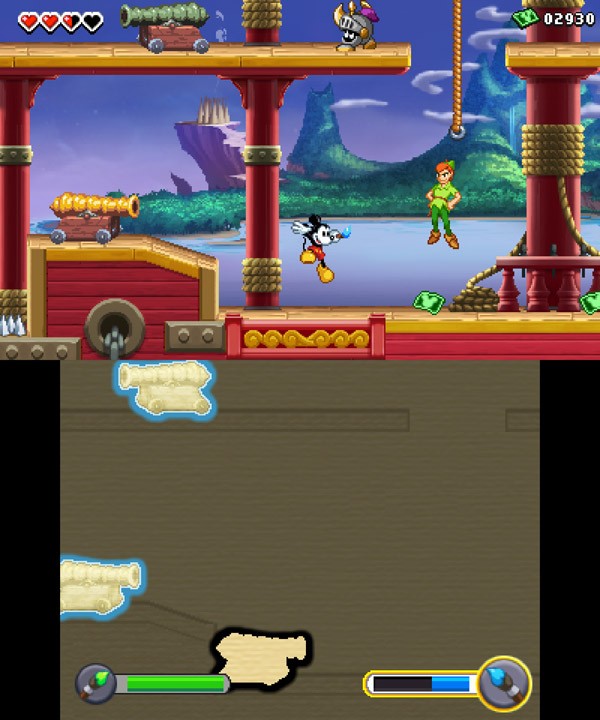 3DS:n Epic Mickey esitteillä kuvien muodossa