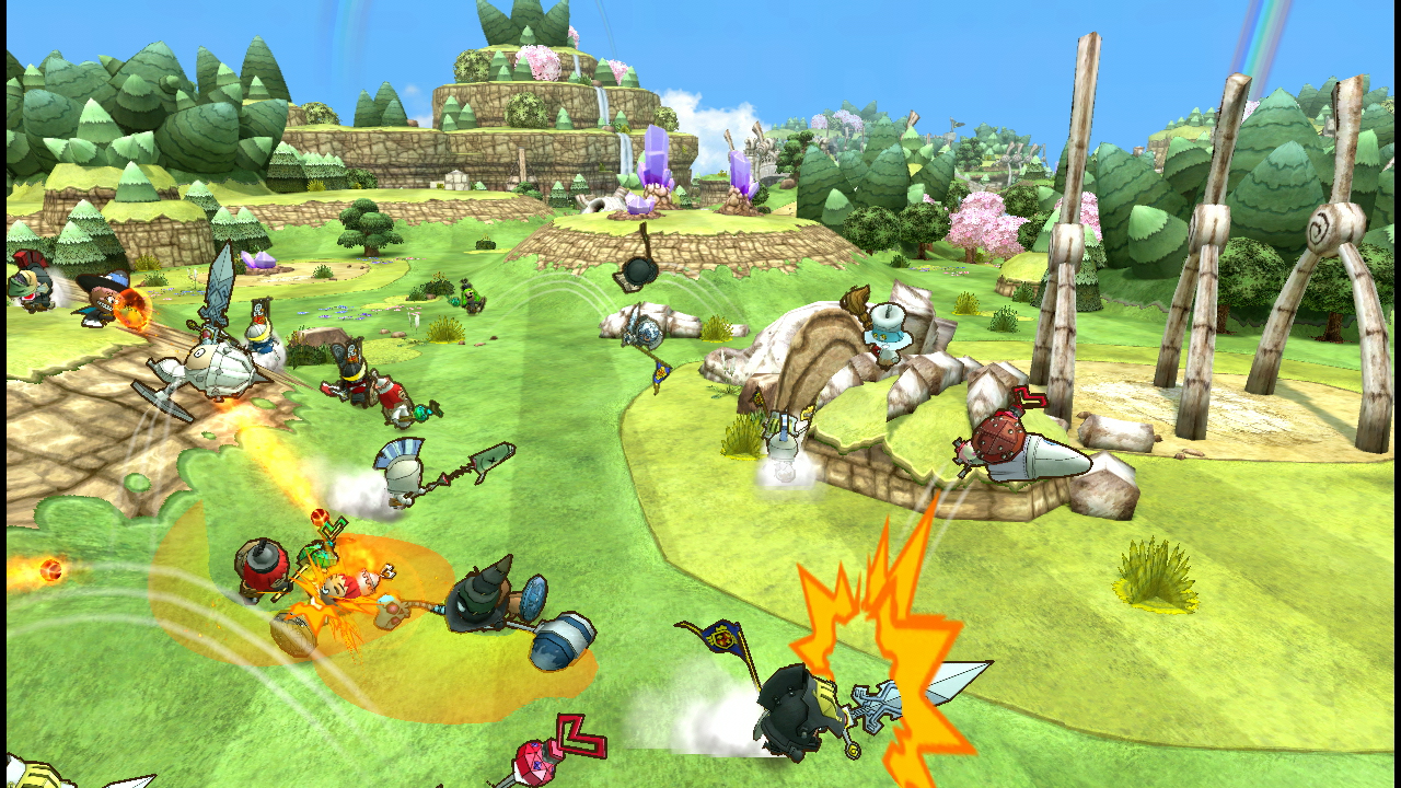 Happy Wars tuo free-to-playn Live Arcadeen
