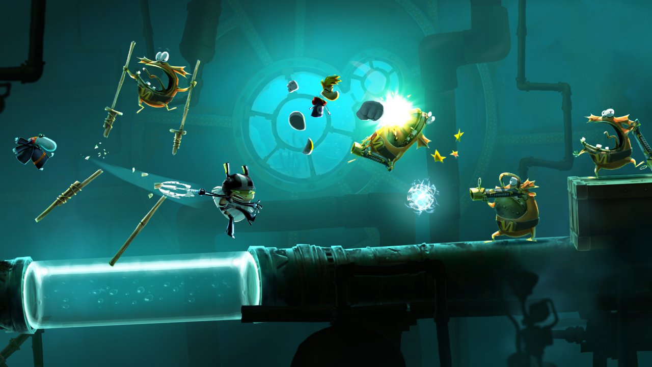 Rayman Legends heittäytyy vetiseksi