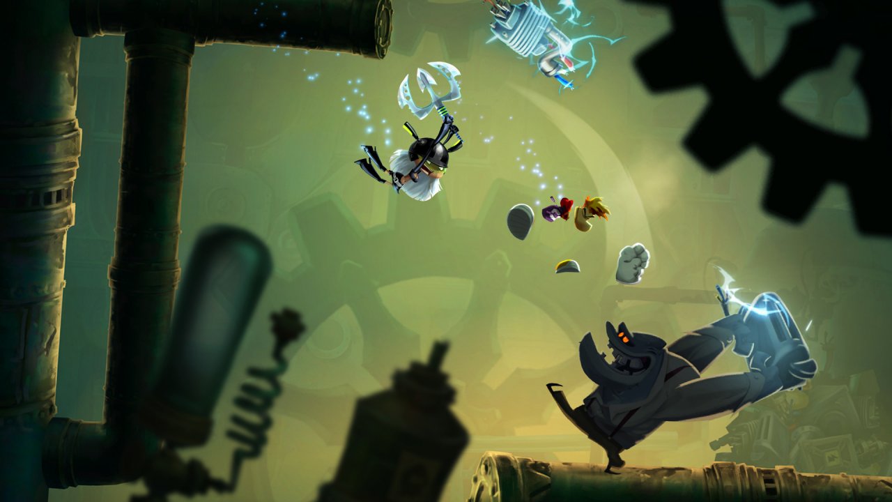 Rayman Legends heittäytyy vetiseksi