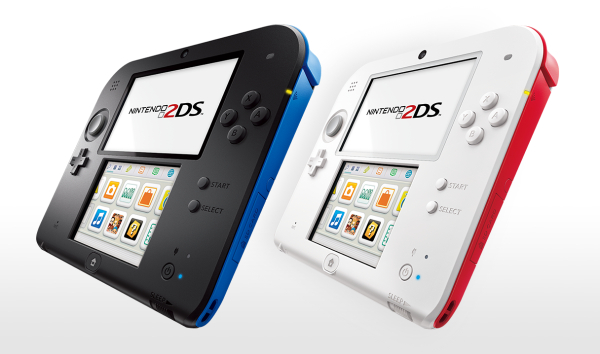 Nintendon vastaus käsikonsolikilpailuun on Nintendo 2DS