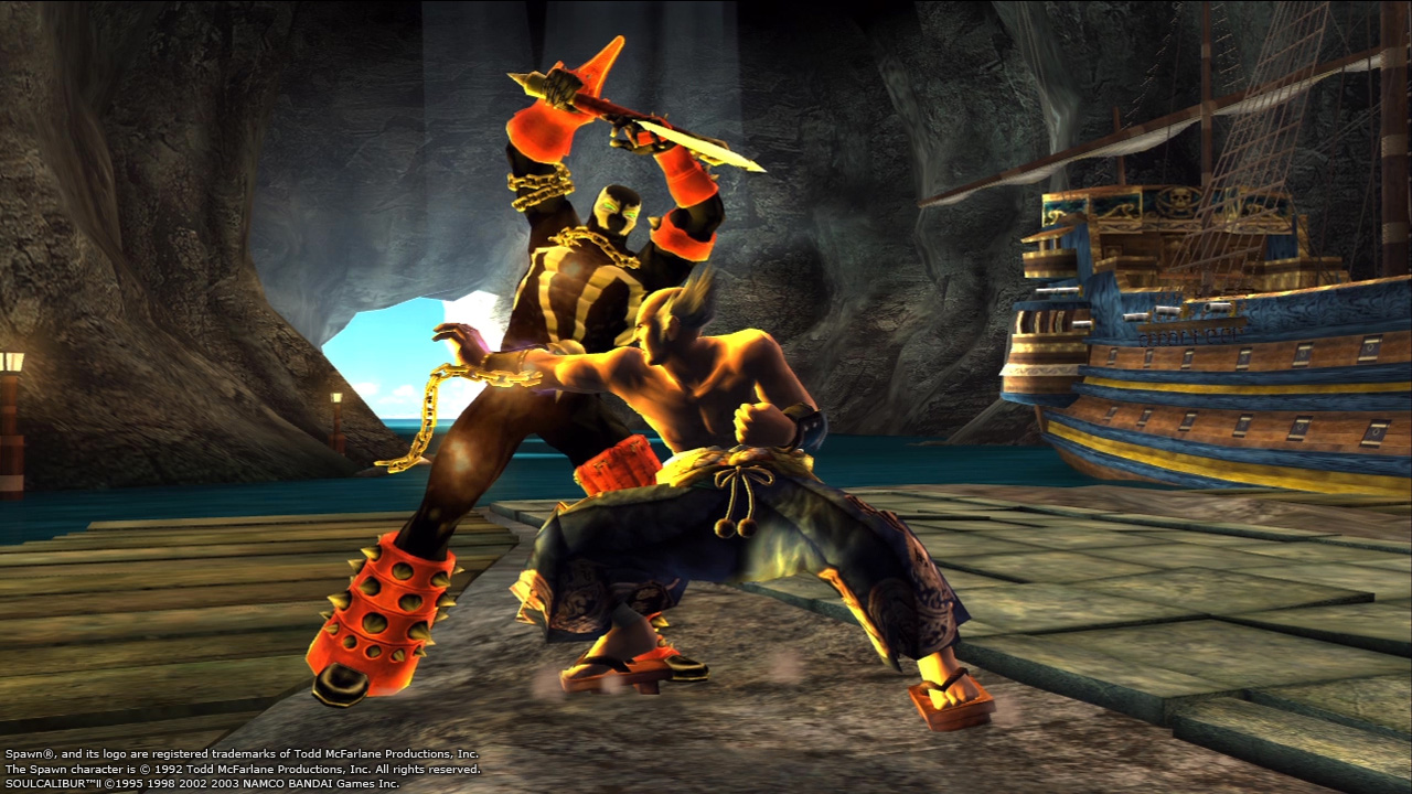 Spawn ja Heihachi ensimmäistä kertaa samaan kehään