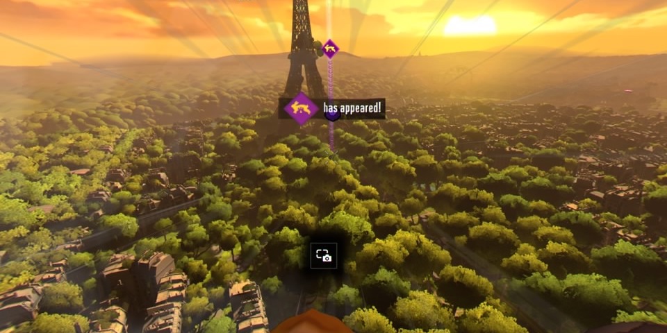 Eagle Flight, moninpelissä kohde havaittu