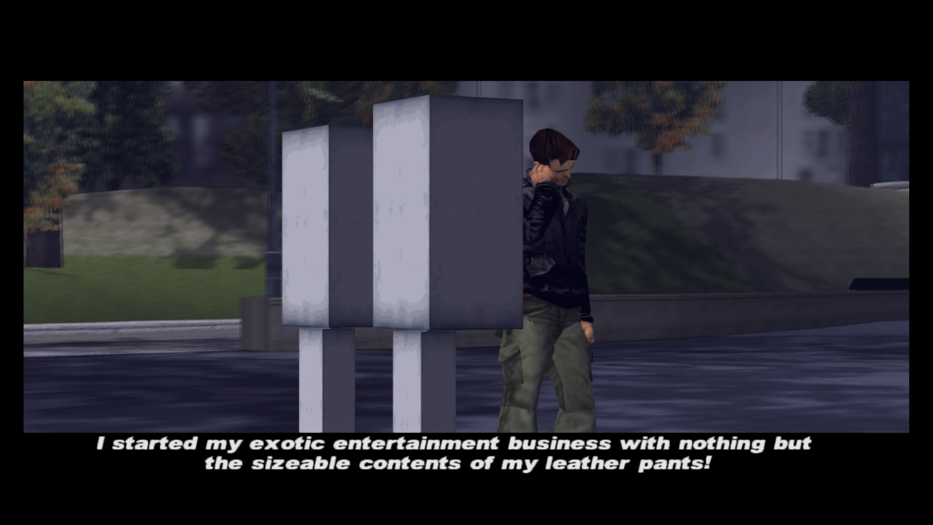 GTA III: Itsevarma soittaja ehdottaa diiliä