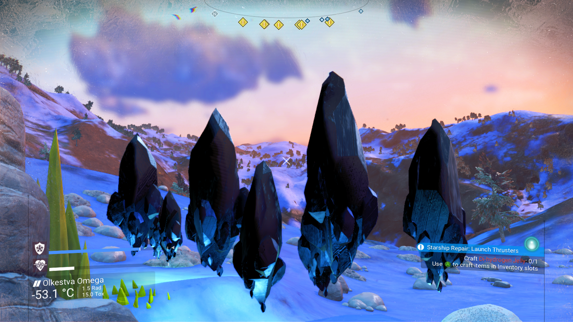 No Man's Sky: Leijuvat mineraalit