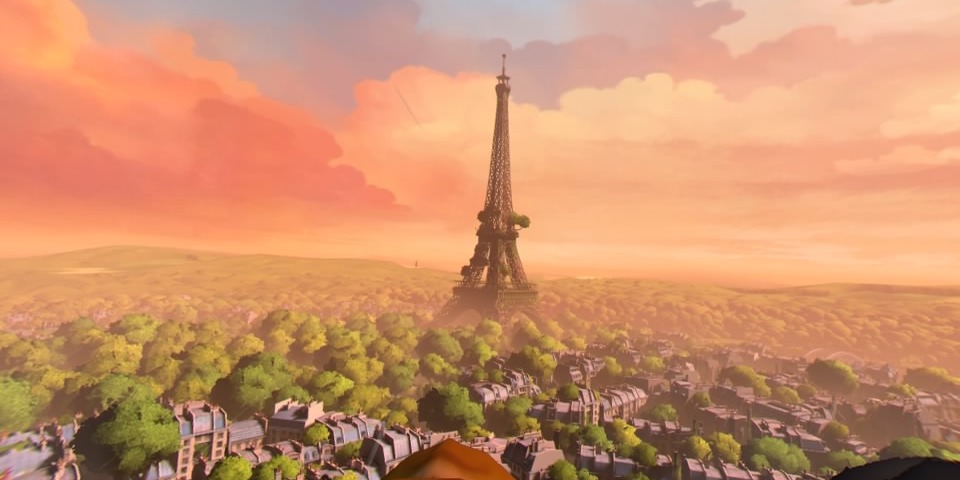 Eagle Flight, kaupunkikuvaa