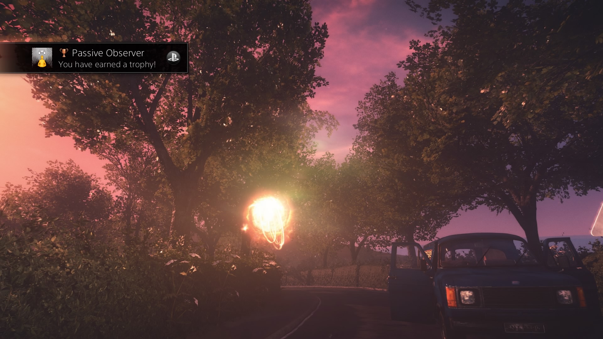 Passive Observer -trophy (Everybody's Gone to the Rapture)