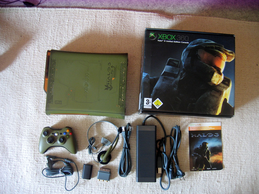 Halo 3 -paketin sisältö
