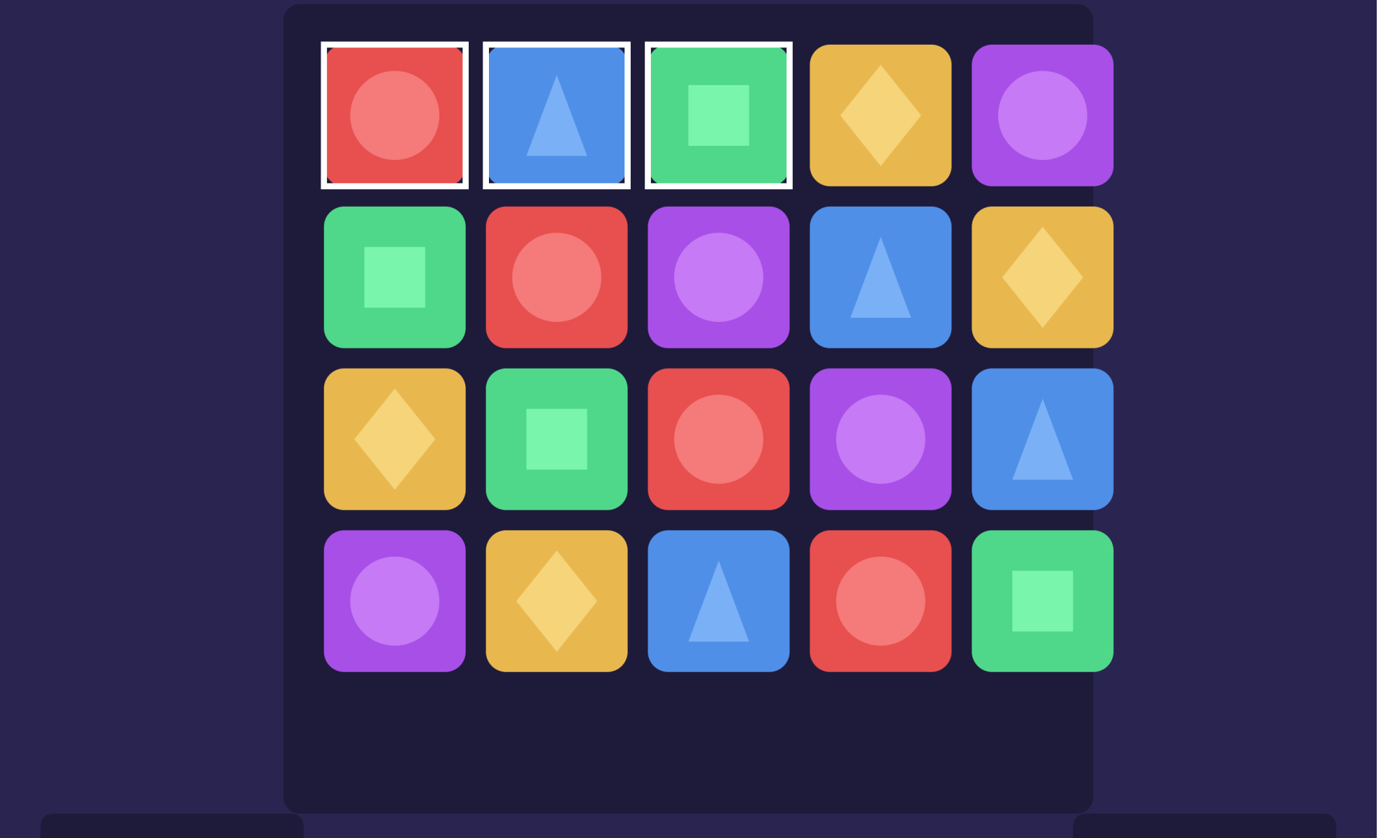Puzzle-pelin tapahtumapaikka