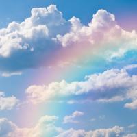 Pilvi ja sateenkaari