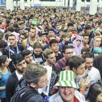 Ruuhkaa Gamescom 2014:n lattialla